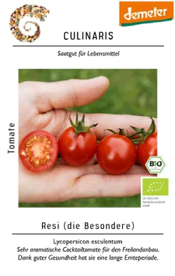 Artikelbild 1 von 'BIO Cocktailtomate Resi' aus der Kategorie Kirschtomatensamen