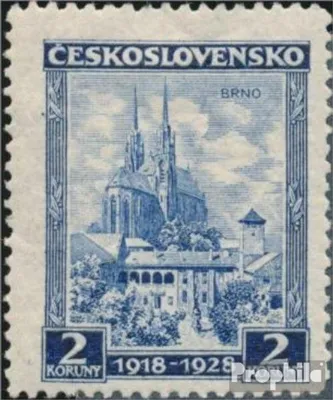 Produktbild von Briefmarken Tschechoslowakei 1928 Mi 273 gestempelt Republik