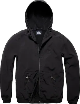 Produktbild von Vintage Industries Ashore Softshell Jacke Farbe: Schwarz, Grösse: XL