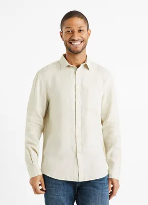 Produktbild von Celio Daflix Leinenhemd 1120414__XL