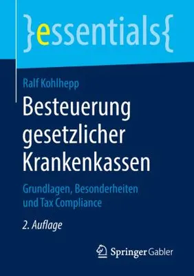 Obrázek produktu pro Besteuerung gesetzlicher Krankenkassen