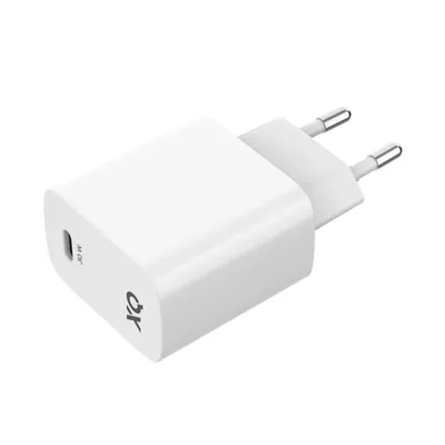 Zdjęcie produktu dla Ładowarka sieciowa Xqisit Single USB-C Power Delivery 3.0 30W Biała