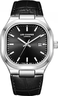 Obrázek produktu pro Pánské hodinky LEE COOPER LC08179.351 v černém módním stylu.