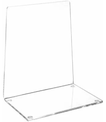 Produktbild von MAUL Buchstütze Acryl 9.3 x 13.6 x 15.8 cm glasklar