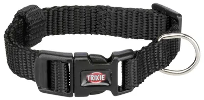 Produktbild von TRIXIE Premium Halsband, XXS–XS: 15–25 cm/10 mm, schwarz