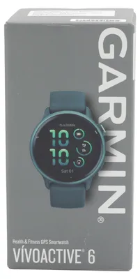 Produktbild von Garmin vívoactive 6, 3,05 cm (1.2"), AMOLED, Touchscreen, 8 GB, GPS, 23 g