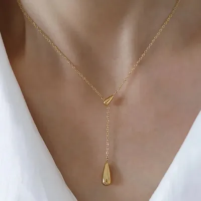 Image de Collier Doré LA-36517 - Élégance et Finesse KP36517