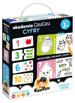 Zdjęcie produktu dla ISBN Akademia CzuCzu Cyfry, Polski, 24 stron(y)