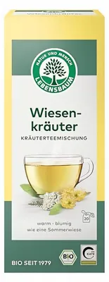 Produktbild von Lebensbaum Wiesenkräuter,  Kräutertee-Mischung, 20 Teebeutel - 35 g