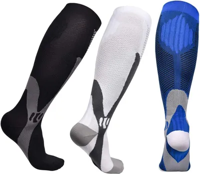 Produktbild von Kompressionsstrümpfe Damen 20-30 mmHg, bunt, gute Unterstützung, für Sport und Reisen