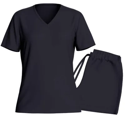 Immagine prodotto di Per bambini, set pigiama corto - L - Blu navy | by Impetus