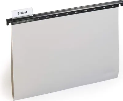 Produktbild von DURABLE Hängemappe A4 PP, 256310 grau