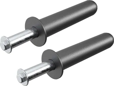 Produktbild von ATLETICA R8 Gewichts-Pins 20 cm | Paar | Für mehr Ordnung im Gym | Je 100 kg Tragkraft | Kompatibel mit R8-Racks und 50 mm Scheiben
