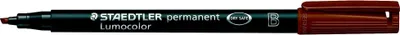 Produktbild von 10x Staedtler® 314-7 Feinschreiber Universalstift Lumocolor® permanent B braun