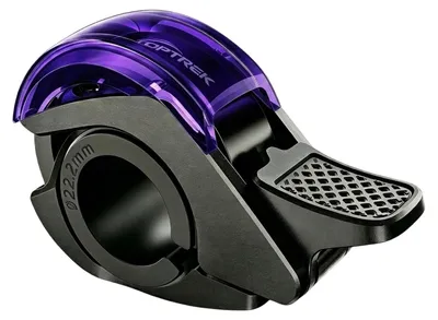 Imagen del producto de Timbre para bicicleta, 110 dB, color lila, para bicicleta de carretera, bicicleta de montaña o bicicleta eléctrica