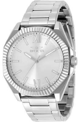 Obrázok produktu pre Invicta Speedway 50373 Pánske hodinky - Quartz Strojček - Nerezová Oceľ so Strieborným Ciferníkom - 42 mm