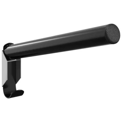 Image de Porte-selle Pliable Fixation murale Noir Fer