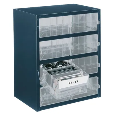 Produktbild von raaco 250/8-2 Small parts container (L x W x H) 255 x 357 x 435 mm No. of compartments: 8 Content 1 pc(s)