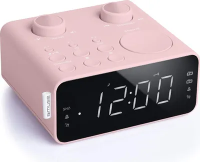 Obrázok produktu pre Muse M-17CPK, Hodiny, Analógový a digitálny, FM, MW, PLL, LED, 2,29 cm (0.9"), Biela