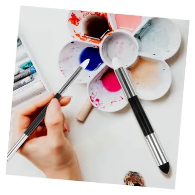 Produktbild von Skizzenschwamm für Blending und Detailkorrektur, 4 Stück, für Zeichnen und Basteln, geeignet für Anfänger und professionelle Künstler