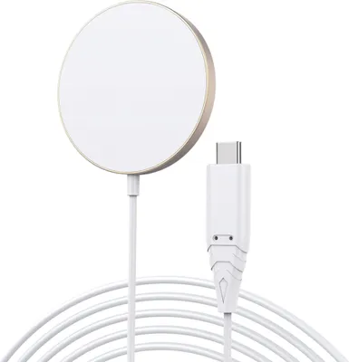 Image de Choetech Chargeur Magnétique Sans Fil 15W Magsafe Pour Iphone 12/13/14 Or (T518-F-Go)