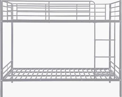 Produktbild von Etagenbett – 2 x 120 x 190 cm – Silber – DUOTIS