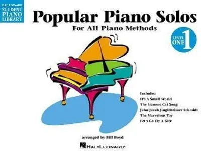 Produktbild von Popular Piano Solos - Level 1