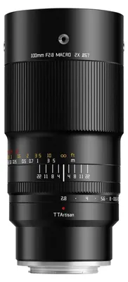 Productafbeelding van Macrolens 100 mm - Cameralens F2.8 - Fuji X-mount - Handmatige focus - 2X vergroting