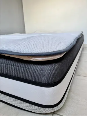 Image de Surmatelas - PROMO LINGE - Polycoton - 200 x 140 cm - Blanc