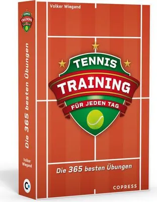 Image de Buch für Tennistraining: 365 mentale Übungen für Kinder & Jugendliche, handliches Taschenbuch