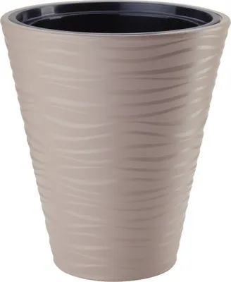 Obrázek produktu pro Obal na květináč SAHARA plastový matný d30x34cm