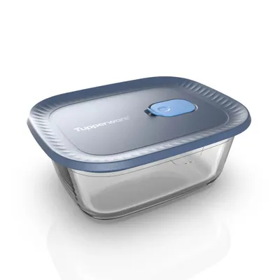 Zdjęcie produktu dla Szklany pojemnik do przechowywania Tupperware Voila™, prostokątny, mały, 1 l