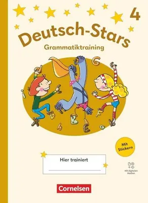 Produktbild von Deutsch-Stars 4. Schuljahr - Grammatiktraining - Ausgabe 2025 - Übungsheft