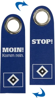 Produktbild von Hamburger SV HSV Türhänger "Moin"