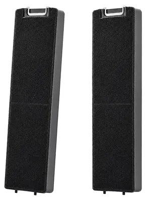 Aktivkohlefilter für Miele DKF13-1, 2er-Pack, 47,5 x 11,5 x 3 cm, rechteckig
