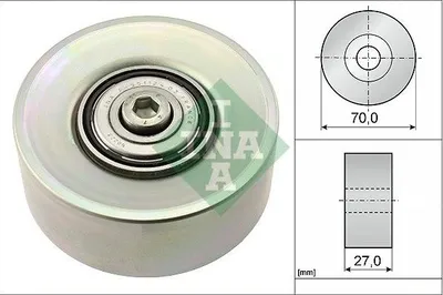 Zdjęcie produktu dla Rolka zwrotna paska wieloklinowego INA 532 0398 10