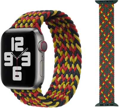 Obrázek produktu pro Pro Apple Watch Series 9 8 7 41 / 6 SE 5 4 40 / 3 2 1 38mm Náhradní nylonový řemínek k hodinkám