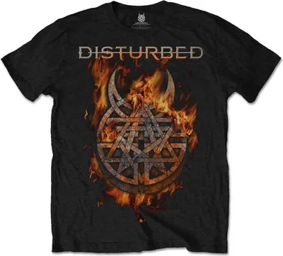 Image de Disturbed Burning Belief Black M T-shirt