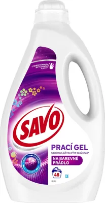 Obrázek produktu pro SAVO na barevné prádlo 2,4 l (48 praní)