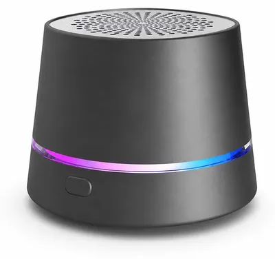 Produktbild von Magnetischer Bluetooth Lautsprecher, Mini 5 W, Bluetooth 5.3, Wireless Charging, RGB-Licht, TWS, Freisprechfunktion, tragbar für Küche, Camping & Reise