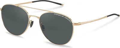 Produktbild von Porsche Design P8947 Gold, black 56/19/145 Uni Sonnenbrillen