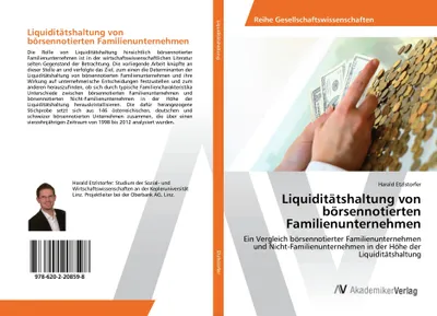 Produktbild von Liquiditätshaltung von börsennotierten Familienunternehmen