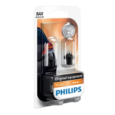 Obrázek produktu pro Philips Vision 12597B2, 1,2 W, 12 V, BAX, 2 kusů