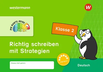 Immagine prodotto di DIE BUNTE REIHE - Deutsch. Klasse 2. Richtig schreiben mit Strategien