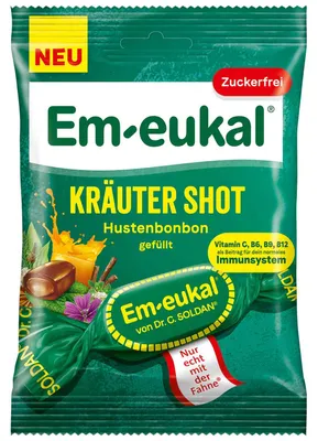 Produktbild von Em-eukal Kräuter Shot zuckerfrei 75g