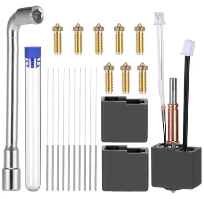Hotend Kit für Anycubic Kobra 3, 8 Düsen 0,4 mm
