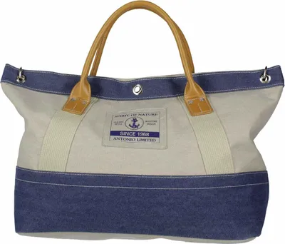 Produktbild von Antonio Strandtasche beige+blue