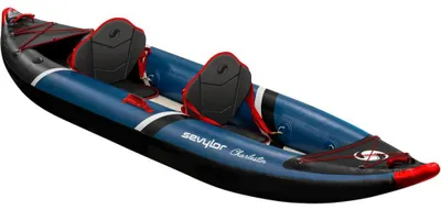 Zdjęcie produktu dla Sevylor Charleston, Nadmuchiwany kajak, 2 os., 161 kg, Czarny, Niebieski, Polichlorek winylu (PVC), PCW
