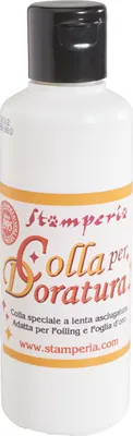 Produktbild von Stamperia Gilding Glue 80 ml Vergoldungskleber für Bastelprojekte und Dekoration
