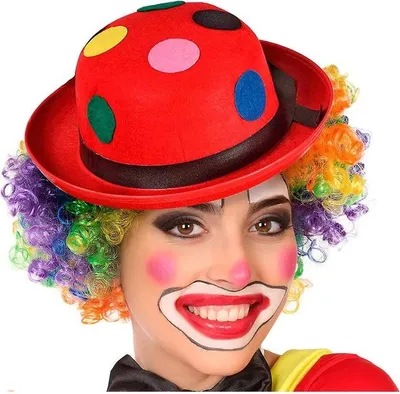 Image de Chapeau de clown Atosa Multicolore One Size